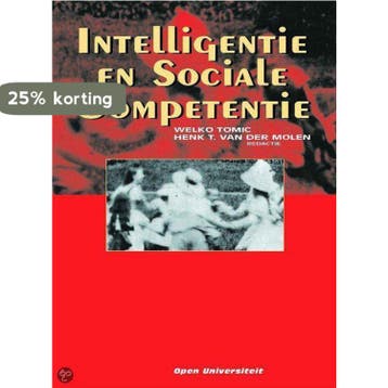 Intelligentie en sociale competentie 9789026514197 Tomic, Verzenden, Gelezen, Tomic