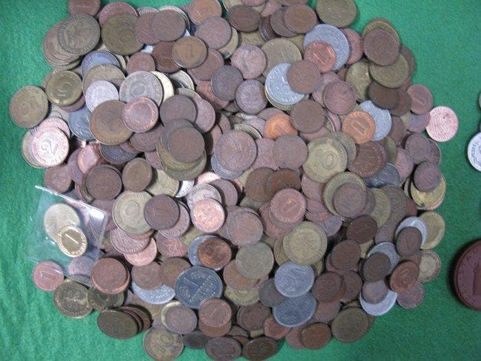 Duitsland. Collection of coins (Zonder minimumprijs), Timbres & Monnaies, Monnaies | Europe | Monnaies non-euro