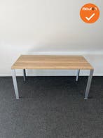 Ahrend 700 - 4 poots tafel - Zilvergrijs onderstel - 160x80c, Ophalen of Verzenden, Bureau