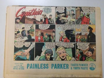 Cynthia - Sad Sack - 59 Krantenpaginas - 1946/1949, Boeken, Nieuw