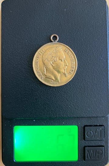 Frankrijk. Napoléon III. 20 Francs 1866-BB, Strasbourg, Postzegels en Munten, Munten | Europa | Niet-Euromunten