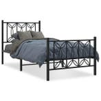 Bedframe staal 80x200 | Tweede kansje | OP = OP, Huis en Inrichting, Slaapkamer | Bedden, Eenpersoons, Zwart, Zo goed als nieuw