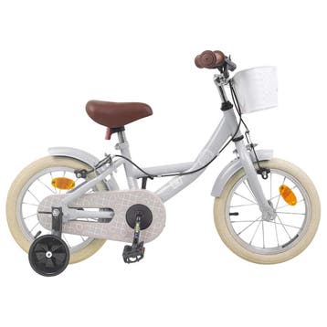 vidaXL Kinderfiets 12 Inch voor 2-4 jaar oud Lichtgrijs, Fietsen en Brommers, Fietsen | Racefietsen, Verzenden, Nieuw