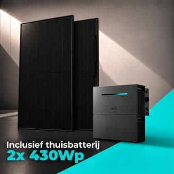 Zonnepanelen Pakket 2x 430, Doe-het-zelf en Bouw, Ophalen of Verzenden, Nieuw