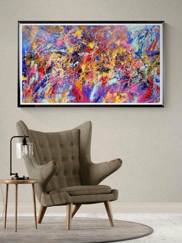 Luc Mora - Vibrations multicolores - XXL