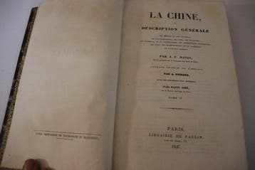 J. F. Davis - La Chine, Description générale, des Moeurs et