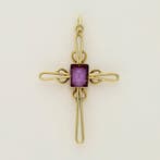 Zonder minimumprijs - Hanger - 14 karaat Geel goud - 1.80ct.