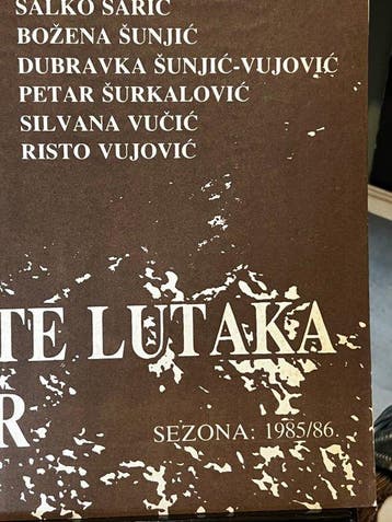 reclame - ZLATOROG” – Pozorište Lutaka Mostar – Joegoslavië