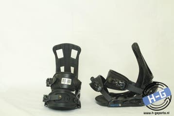 Refurbished - Snowboard bindingen - Burton Progression - S, Ophalen of Verzenden, Gebruikt, Bindingen