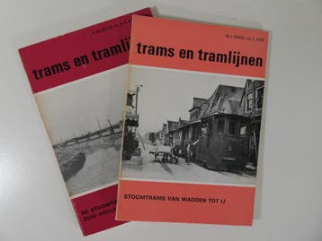Set van 2 Trams en tramlijnen Paperback #4451 (Boeken), Ophalen of Verzenden, Nieuw
