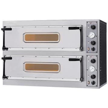 Pizzaoven | Elektrisch | 2+2x Ø35cm | 50°C/450°C | 10kW, Verzenden, Nieuw in verpakking