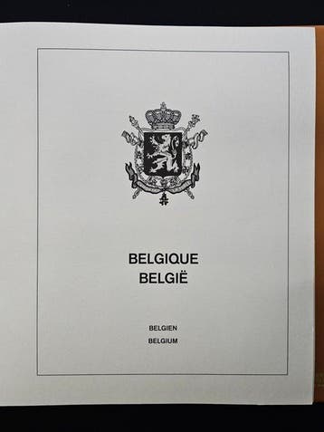 Belgique 1981/1997 - 2 très beaux albums Lindner avec, Gestempeld