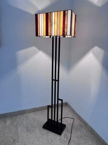 Lamp - Glas-in-lood - Mondrian