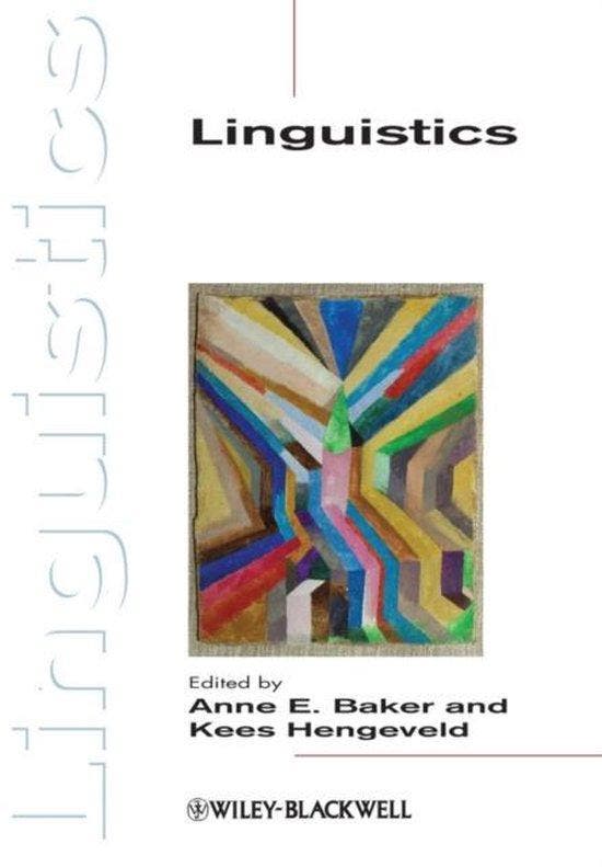 Linguistics 9780631230366 AE Baker, Livres, Langue | Anglais, Envoi