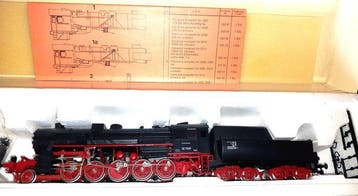 Liliput H0 - 5201 - Locomotive à vapeur avec tender (1) -