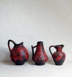Otto Keramik, Jopeco - Otto Gerharz - Vaas (3) - fat lava -, Antiek en Kunst