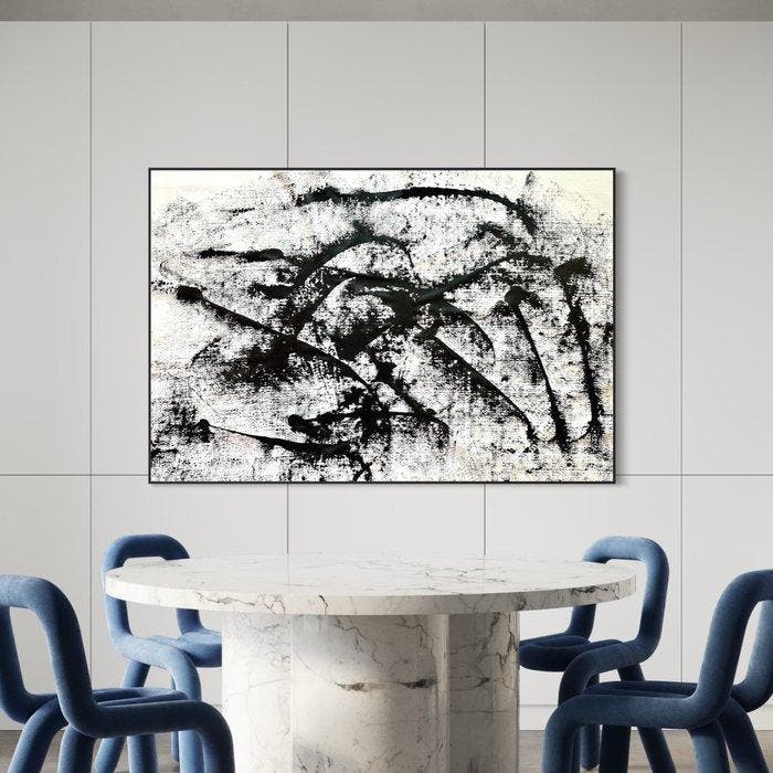 Timo Wedell - New Rules - XXL - Yves Klein Style, Antiek en Kunst, Kunst | Schilderijen | Modern