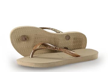 Havaianas Slippers in maat 32 Beige, Slippers, Verzenden, Beige, Gedragen