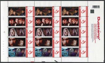 Belgique 2004/2007 - Harry Potter : 3 feuilles complètes, Postzegels en Munten, Gestempeld