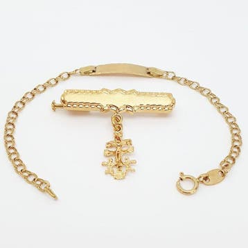 Ketting met hanger - 18 karaat Geel goud