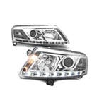 PHARES LED AUDI A6 C6 04-08 TRU DRL CHROMÉ, Verzenden