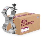 45x FORTEX Slimline Swivel Coupler truss klem WLL 100kg buis, Verzenden, Nieuw