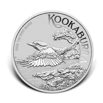 Zilveren Kookaburra munt 2026 1 troy ounce, Timbres & Monnaies, Métaux nobles & Lingots