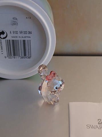 Swarovski - Beeldje - Lovlots Haus der Katzen Katie 1138593