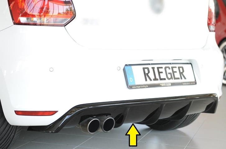 Diffuser voor Volkswagen Polo 6R GTI, Autos : Divers, Tuning & Styling, Enlèvement ou Envoi