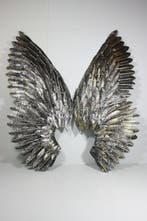Decoratief ornament - PAIR OF LARGE ANGEL WINGS - 80CM -, Antiek en Kunst
