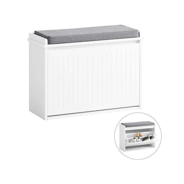 2dekans | SoBuy Schoenenbank met 1 lade - Max. 150 kg - 60 x, Huis en Inrichting, Kasten | Schoenenkasten, Ophalen of Verzenden