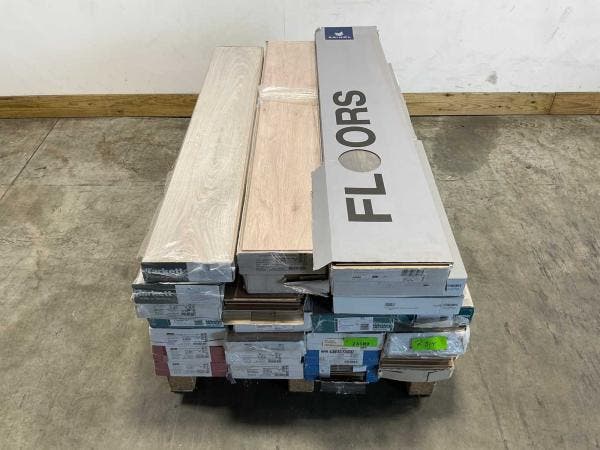 Veiling - Laminaat – diverse soorten, ca. 57m², Bricolage & Construction, Planches & Dalles