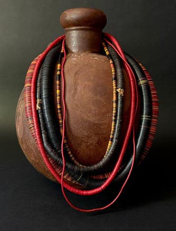Heupketting - Heishi of kofi-beads - Asante - Ghana (Zonder, Antiek en Kunst