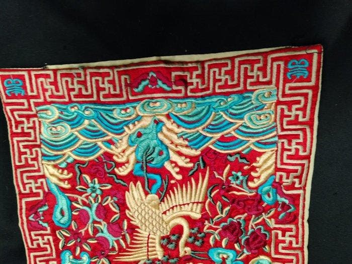 Borduurwerk - 27 cm - 27 cm, Antiquités & Art, Antiquités | Autres Antiquités