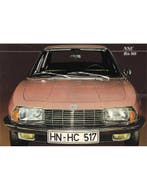 1967 NSU RO 80 BROCHURE NEDERLANDS, Nieuw