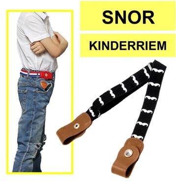Fako Fashion - Kinderriem Zonder Gesp - Gespvrije Riem, Verzenden, Nieuw