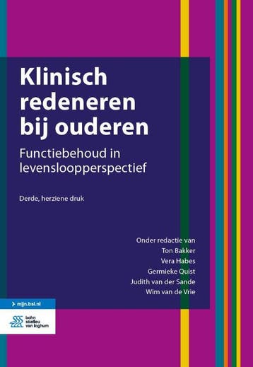 Klinisch redeneren bij ouderen 9789036821544, Verzenden