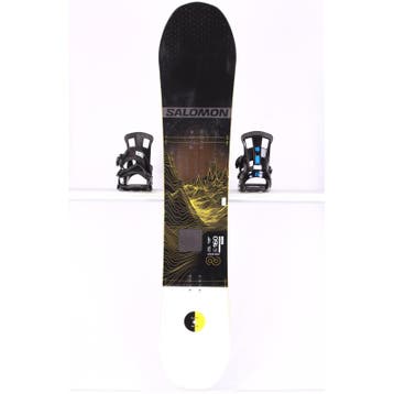 160 snowboard SALOMON UNITE SUPER 8 2025 XL, Black/white/yel, Verzenden