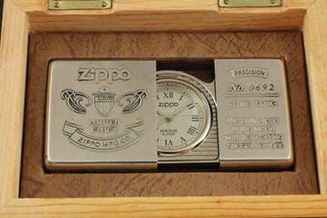 Zippo - Limited Zippo Pocket Clock / Time Tank -, Nieuw
