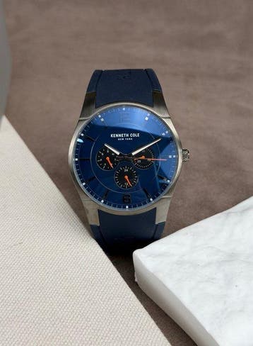 Kenneth Cole - Day/Date Blue - Sans prix de réserve -, Nieuw