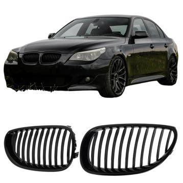 Grillen set | Nieren | geschikt voor BMW 5 serie | E60/E61 |, Verzenden