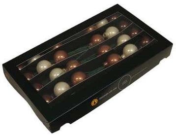 Kerstballen op Lange draad Opal Natural 4 cm 30 stuks, Nieuw