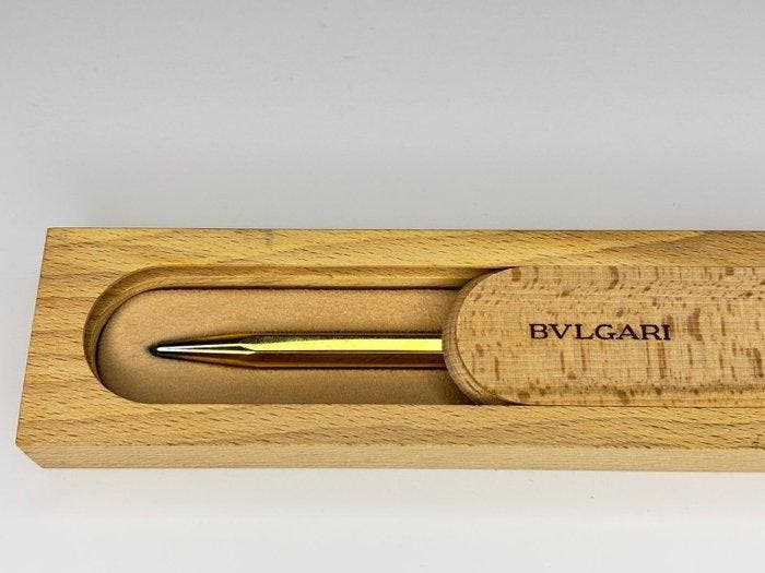 Bulgari - Koska - Sterling Silver and gold Filled - Balpen, Verzamelen, Pennenverzamelingen