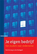 Je eigen bedrijf 9789085062202 Peter de Jong, Boeken, Verzenden, Gelezen, Peter de Jong