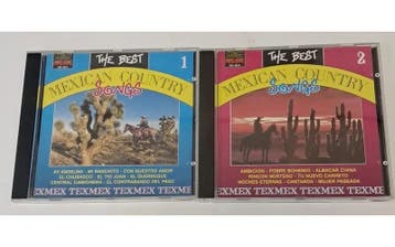 The Best Mexican Country Songs Volume 1 & 2 (2CD), Cd's en Dvd's, Verzenden, Nieuw in verpakking