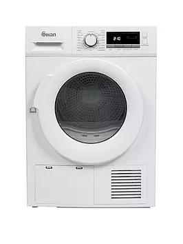 Swan STC75110W - Condensdroger - 8 kg - 69 dB -, Ophalen of Verzenden, Nieuw