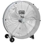 vidaXL Trommelventilator met wiel Zilver 79 x 37 x 82 cm, Elektronische apparatuur, Airco's, Verzenden, Nieuw