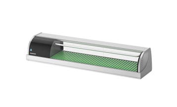Sushivitrine | RVS/Zwart | 57L | +3°C/+5°C | Statisch |, Verzenden
