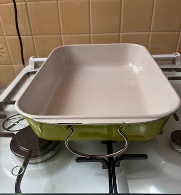 Le Creuset - Plat - fonte émaillée, Antiquités & Art