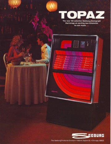 Seeburg - Topaz Jukebox